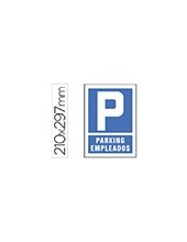 PICTOGRAMA SYSSA SEÑAL DE PARKING EMPLEADOS EN PVC 210X297 MM 2