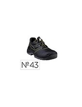 ZAPATOS SEGURIDAD DELTAPLUS PIEL CRU SUELA PU BI DENSIDAD NG.TALLA 43 2