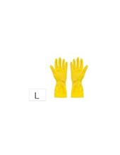 GUANTES LATEX SATINADOS RELIEVE ANTIDESLIZANTE SIN POLVO TALLA GRANDE 2