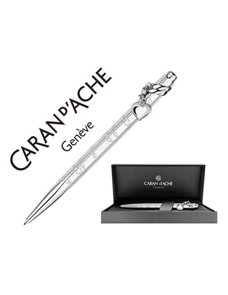 BOLIGRAFO CARAN DACHE ECRIDOR MADEMOISELLE PALADIO CORAZON P.MED