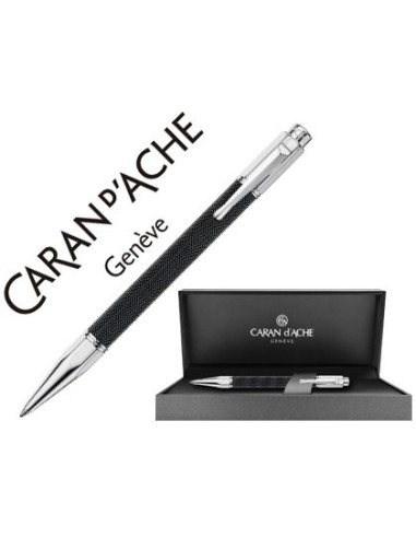 BOLIGRAFO CARAN DACHE VARIUS IVANHOE COTA MALLA ACERO NG.PLACADO