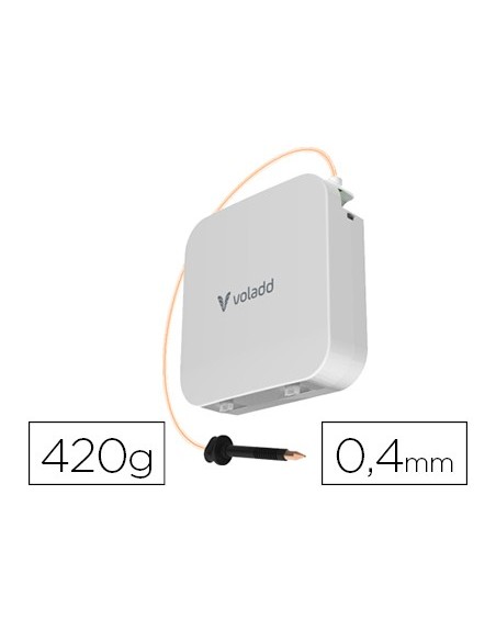 FILAMENTO+BOQUILLA 3D COLIDO VOLADD PLA 0,4MM FINE 420GR.NAR.