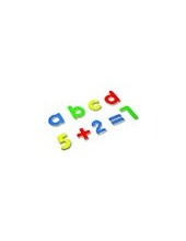 JUEGO ANDREUTOYS LETRAS NUMEROS MAGNETICOS 75 PIEZAS 20,6X19X4,5 CM 2