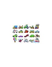 JUEGO ANDREUTOYS VEHICULOS MAGNETICO 8 CM  20 UD.SURTI 20,6X19X4,5 CM 2