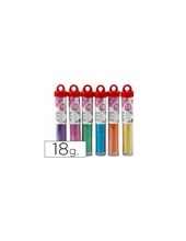 PURPURINA LIDERPAPEL FANTASIA COLORES METALICOS PASTELES BOTE 18 GR 2