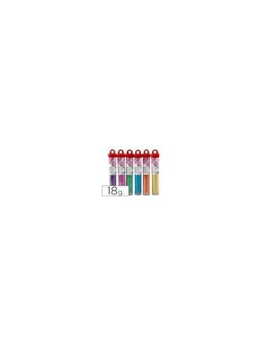 PURPURINA LIDERPAPEL FANTASIA COLORES METALICOS PASTELES BOTE 18 GR