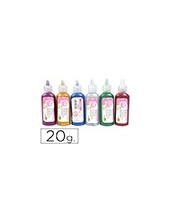 PURPURINA PEGAMENTO LIDER.FANTASIA COL.MET.SURTIDOS BOTE 20 GR 2