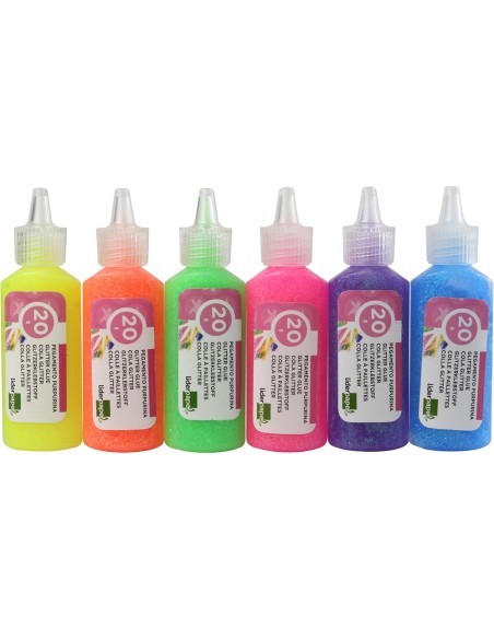 PURPURINA PEGAMENTO LIDER.FANTASIA COL.MET.PASTELES BOTE 20 GR