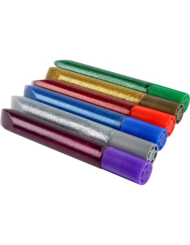 PURPURINA PEGAMENTO LIDER.FANTASIA COL.MET.BLISTER 6UD.10 GR