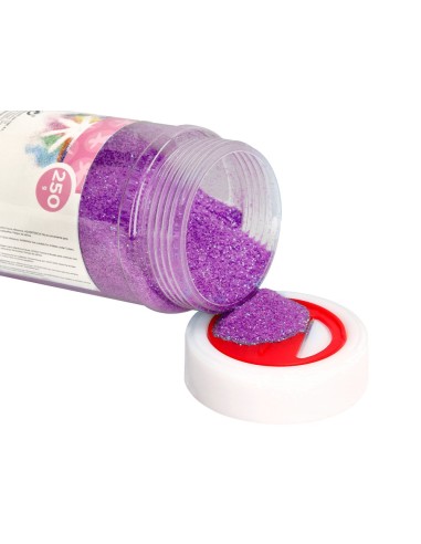 PURPURINA  FANTASIA METALICO VIO.PASTEL BOTE 250 GR