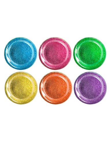 PURPURINA  FANTASIA METALICOS PASTELES SURT.BOTE 250 GR