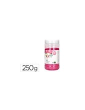 PURPURINA  FANTASIA METALICO ROSA PASTEL BOTE 250 GR 2