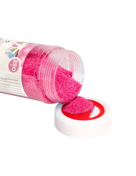 PURPURINA  FANTASIA METALICO ROSA PASTEL BOTE 250 GR