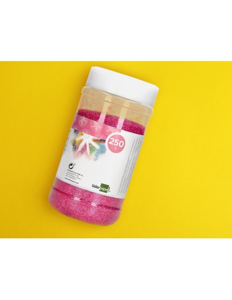 PURPURINA  FANTASIA METALICO ROSA PASTEL BOTE 250 GR