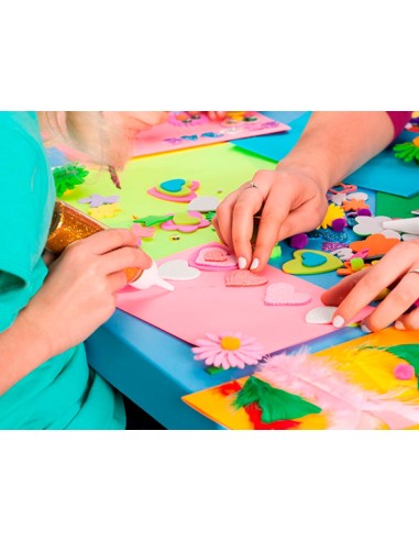 GOMA EVA AZUL PLANCHA 50X70 CM 1,5 MM ESPESOR