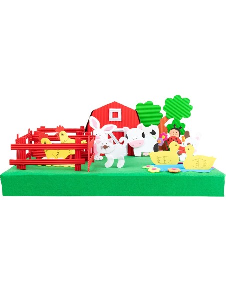 GOMA EVA ONDULADA LIDERPAPEL 50X70CM 2,2MM ESPESOR AMARILLO