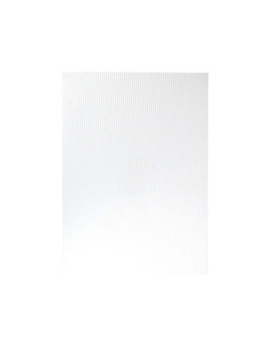 GOMA EVA ONDULADA LIDERPAPEL 50X70CM 2,2MM ESPESOR BLANCO
