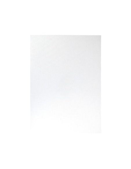 GOMA EVA ONDULADA LIDERPAPEL 50X70CM 2,2MM ESPESOR BLANCO