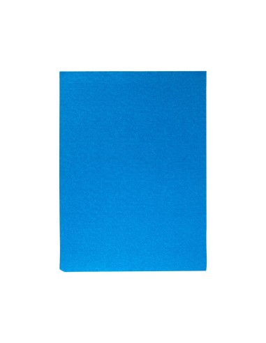 GOMA EVA LIDERPAPEL 50X70CM 60G/M2 ESPESOR 2MM TEXTURA TOALLA AZUL