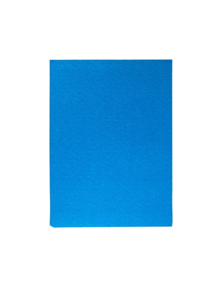 GOMA EVA LIDERPAPEL 50X70CM 60G/M2 ESPESOR 2MM TEXTURA TOALLA AZUL