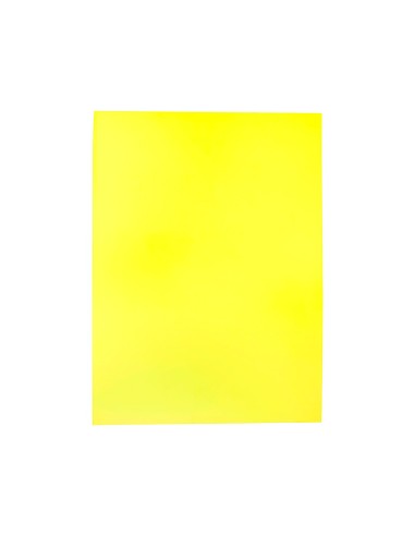 GOMA EVA LIDERPAPEL 50X70CM 60G/M2 ESPESOR 2MM FLUOR AMARILLO