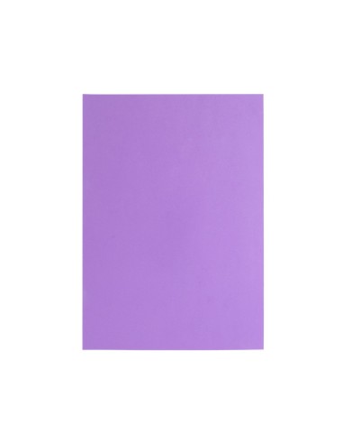 GOMA EVA LIDERPAPEL A4 60G/M2 ESPESOR 1,5MM VIOLETA PAQ.10H.GE78