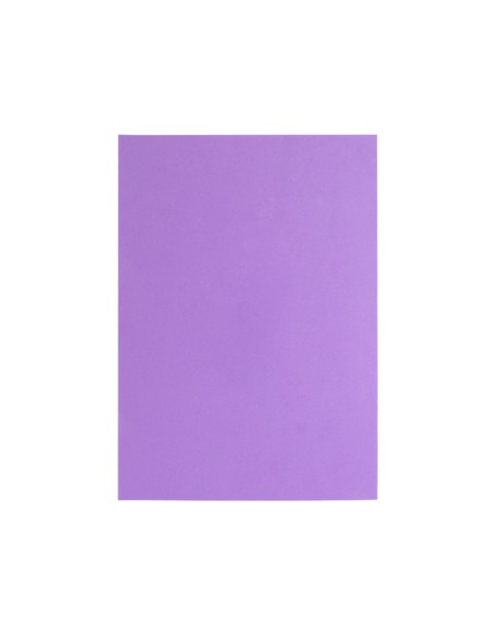 GOMA EVA LIDERPAPEL A4 60G/M2 ESPESOR 1,5MM VIOLETA PAQ.10H.GE78
