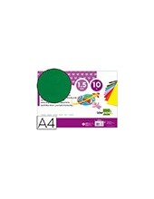 GOMA EVA LIDERPAPEL A4 60G/M2 ESPESOR 1,5MM VE.PAQUETE 10 HOJAS GE84 2