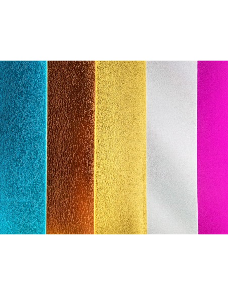 GOMA EVA LIDERPAPEL 50X70 CM ESPESOR 2 MM METALIZADA AZUL CLARO