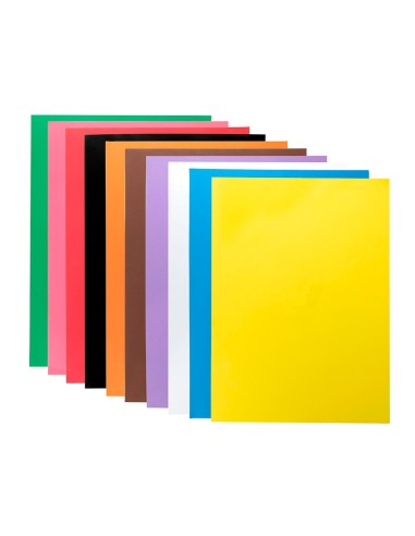 GOMA EVA LIDERPAPEL 50X70CM 60G/M2 ESPESOR 1,5MM COLORES SURTIDOS