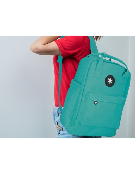 CARTERA ANTARTIK MOCHILA 2 ASAS BOLSILLOS EXT.MENTA 300X115X390 MM