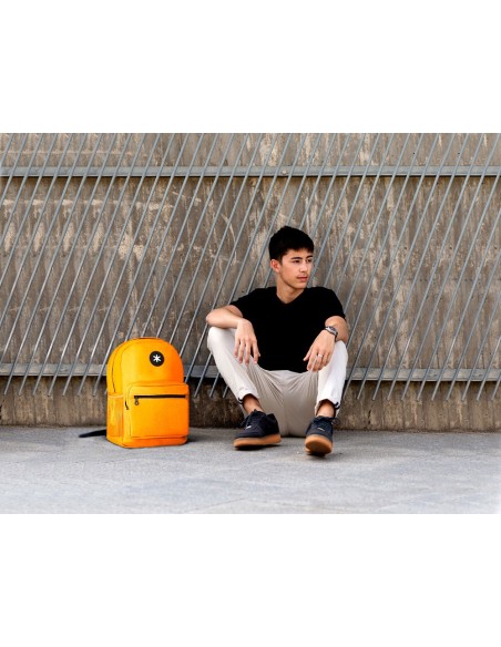 CARTERA ANTARTIK MOCHILA ASA BOLSILLO FRONTAL MOSTAZA 320X140X430MM