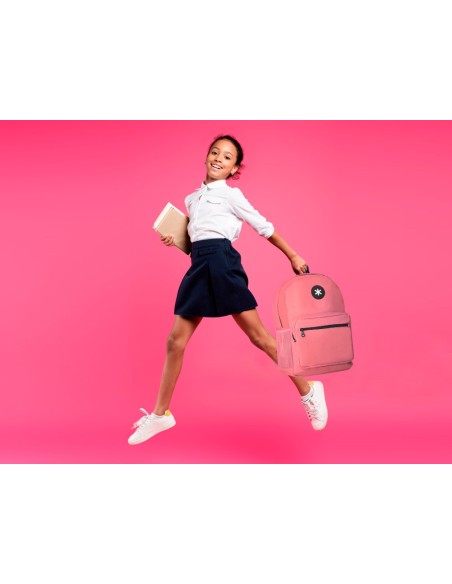 CARTERA ANTARTIK MOCHILA ASA BOLSILLO FRONTAL CORAL 320X140X430MM