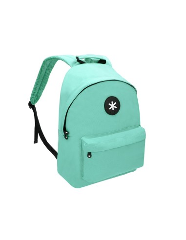 CARTERA ANTARTIK MOCHILA ASA BOL. CREMALLERA VE. MENTA 310X160X410MM