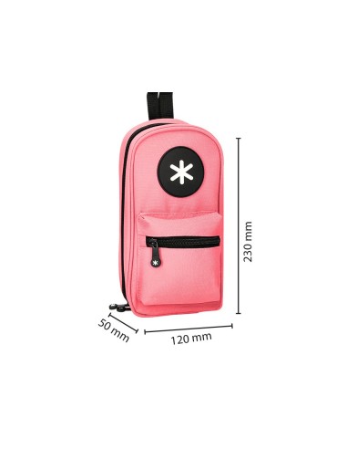 PORTATODO ANTARTIK FORMA MOCHILA BOLSILLO 4 DEP.CORAL 230X50X120MM