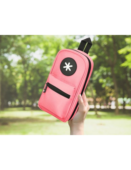 PORTATODO ANTARTIK FORMA MOCHILA BOLSILLO 4 DEP.CORAL 230X50X120MM