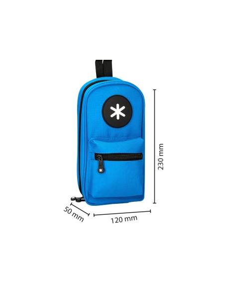 PORTATODO ANTARTIK FORMA MOCHILA BOLSILLO 4 DEP.AZ. 230X50X120MM
