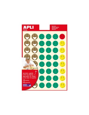 GOMETS ESC.CARAS BOLSA 12 H.MR SMILEY