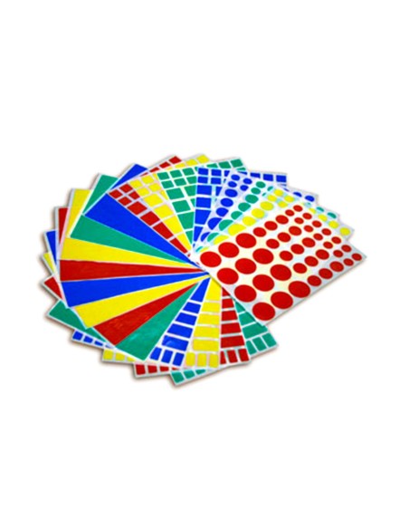 GOMETS FIGURAS GEOMETRICAS 994BOLSA C/12 H.