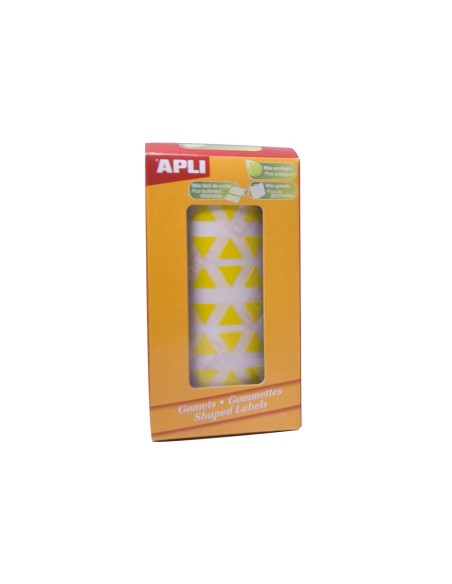 GOMETS APLI ROLLO 59H TRIANGULO 20 MM AMARILLO 2.832 UDS. (04867)