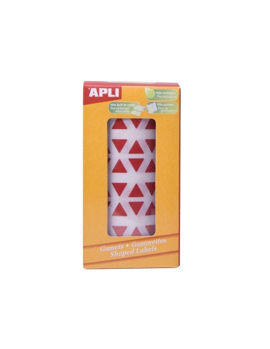 GOMETS APLI ROLLO 59H TRIANGULO 20 MM ROJO 2.832 UDS. (04869)