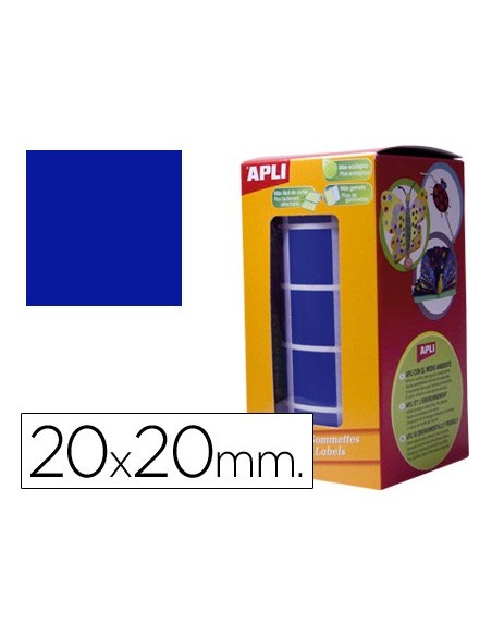 GOMETS APLI ROLLO 59H CUADRADO 20 MM AZUL 1.770 UDS. (04876)