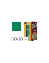 GOMETS APLI ROLLO 59H CUADRADO 20 MM VERDE 1.770 UDS. (04878) 2