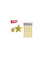 GOMETS APLI ESTRELLA ORO BOLSA CON 3 HOJAS 2