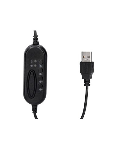 AURICULAR Q-CON.BIAURAL DIADEMA MICRO CONTROL VOLUMEN USB NG.