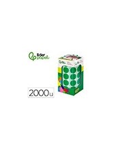 GOMETS  AUTOADHESIVO CIRCULOS 20MM VE. ROLLO 2000 UD.EN CAJA CARTON 2