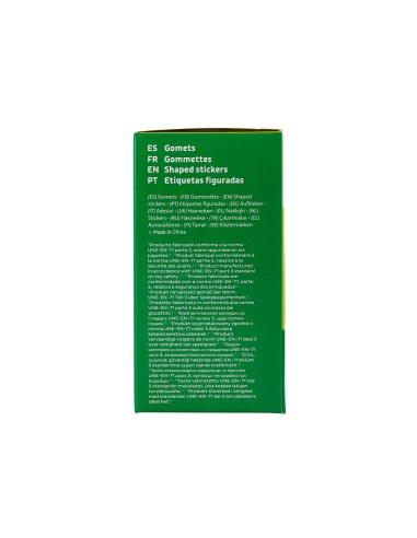 GOMETS  AUTOADHESIVO CIRCULOS 20MM VE. ROLLO 2000 UD.EN CAJA CARTON