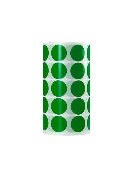 GOMETS  AUTOADHESIVO CIRCULOS 20MM VE. ROLLO 2000 UD.EN CAJA CARTON