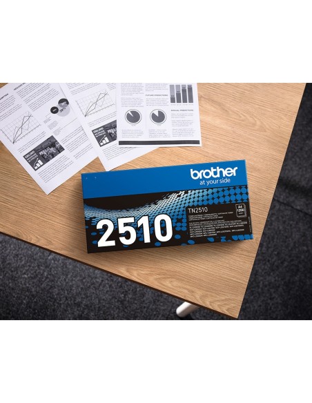 TN2510 BROTHER TONER NG.HLL2400DW, HLL2445DW 1.200 PG.