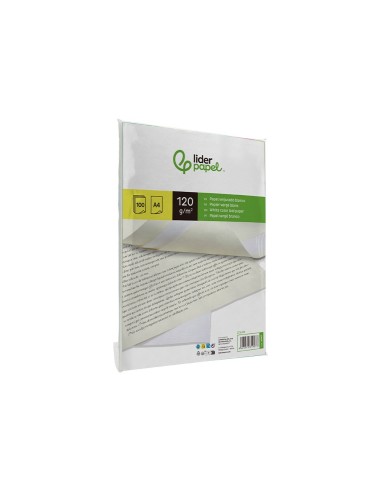 PAPEL VERJURADO BLANCO DIN A4 120 GRAMOS PAQUETE 100 H.